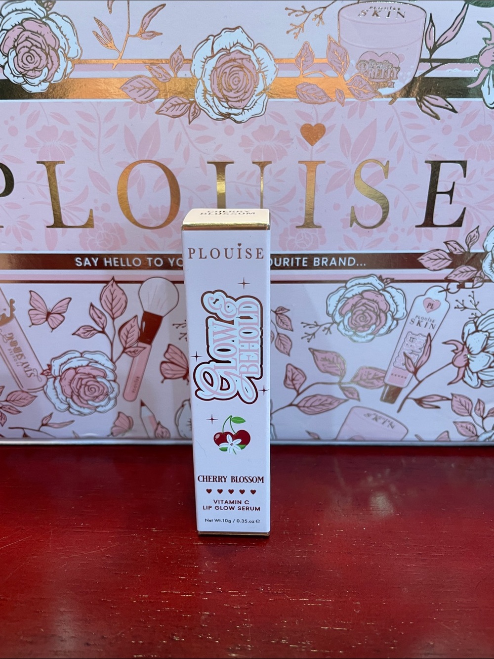 PlouiseCherry Blossom Glow Rebuild Lip Glow Serum - Pink
